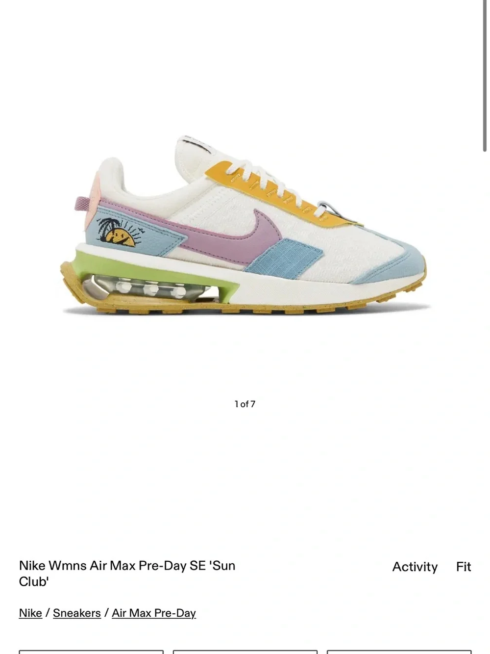 Nike Sun Club Air Max Women Sneakers - Picture 6 of 6